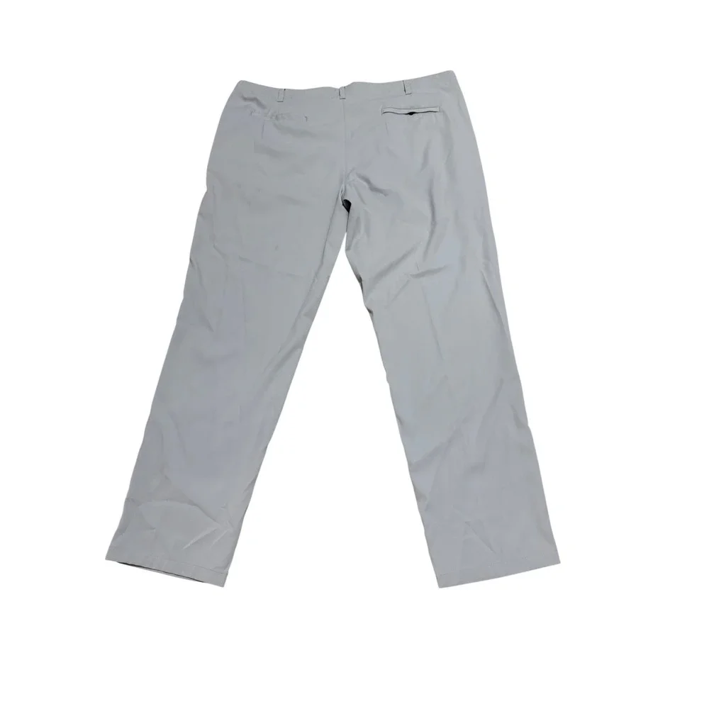 BCG Mens Grey‎ Golf Pants 42W x 32L Stretch Performance Active Trousers